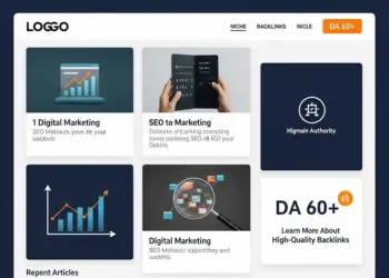 Backlink em Blog de Nicho DA 60+ especializado