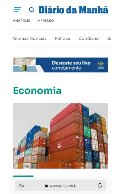 Backlinks Portal de notícias Diário da Manhã
