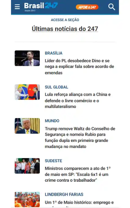 Backlinks Portal de notícias brasil247
